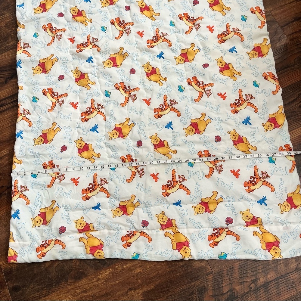 Vintage Winnie the Pooh Baby Blanket Bed Tigger 40x67 USA